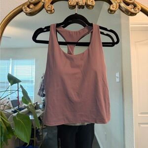 Women’s Dusty Mauve Racerback Tank Top